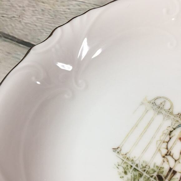 Vintage 1974 Holly Hobbie Plate Made in Japan Memory..A Keepsake of the Heart‎ - Picture 4 of 7